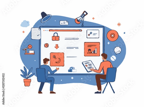 Obraz Engaging Visual Aids for Online Courses