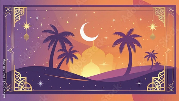 Obraz ramadan desert