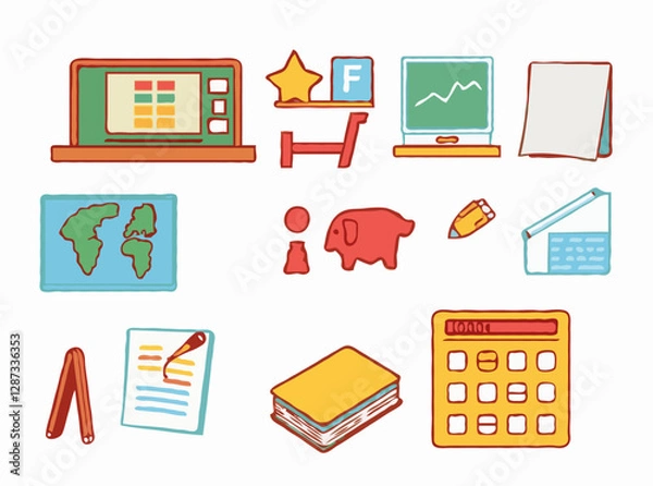 Obraz Visual Aids for Interactive Classroom Materials