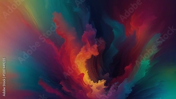 Fototapeta abstract fire background