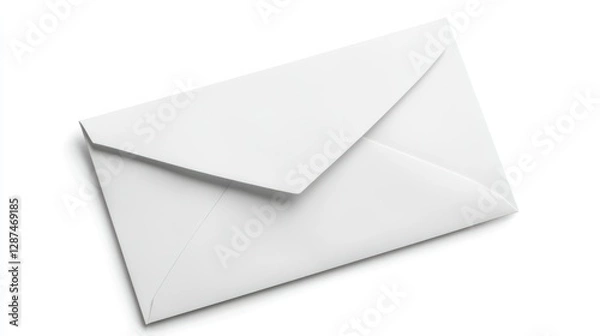 Fototapeta White Envelope, Studio Shot, Blank