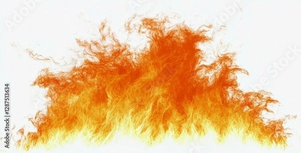 Obraz Abstract Fiery Flames Design