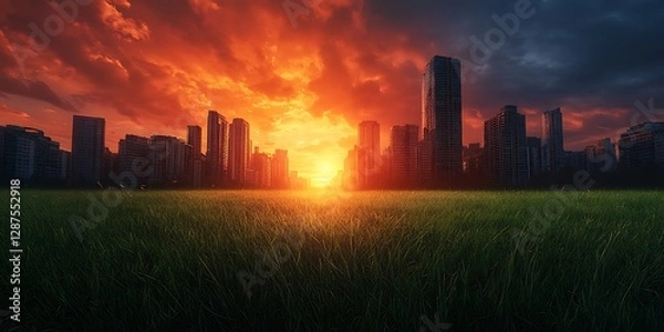 Fototapeta a fire explosion with shipping containers