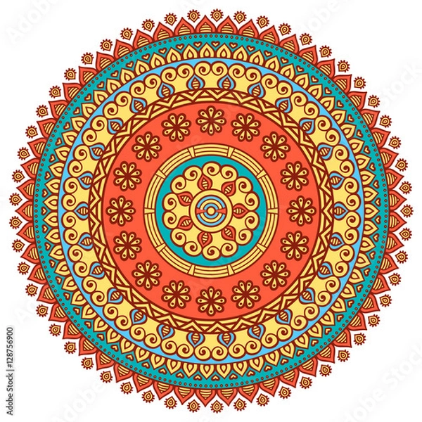 Obraz Vector indian Mandala