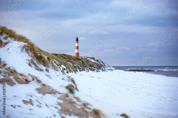 Fototapeta Winter an der Nordsee