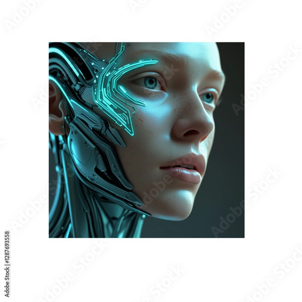 Fototapeta Robort head