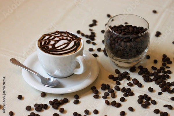 Obraz coffee and cappuccino art