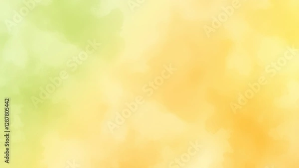 Obraz abstract background of yellow and green colors with a blur effect