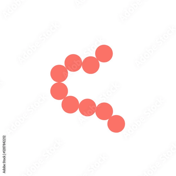 Obraz streptococcus pyogenes