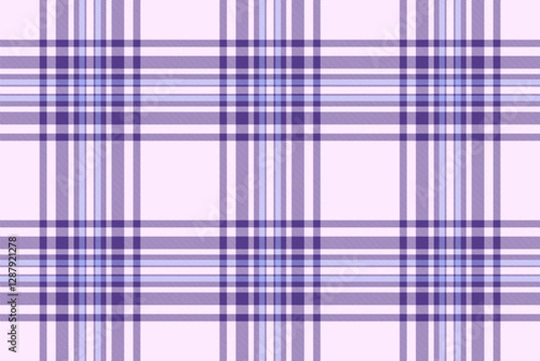 Fototapeta Elegant lavender and purple plaid pattern.  Perfect for textile design, scrapbooking, or website backgrounds. This subtle yet sophisticated design offers a calming, classic aesthetic.