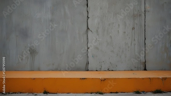 Obraz Painted concrete background Generative Ai
