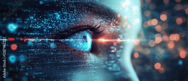 Fototapeta Tech companies invest in AI-driven research for future advancements.