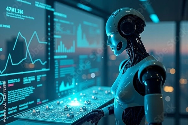 Obraz AI-Driven Market Analysis