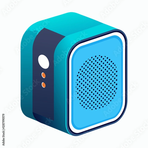 Fototapeta compact wireless speaker