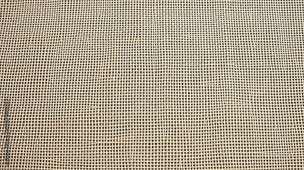 Obraz Plain Beige Hessian Fabric Emphasizing Coarse Burlap, Cotton, and Flax Textures with Natural Weave Pattern