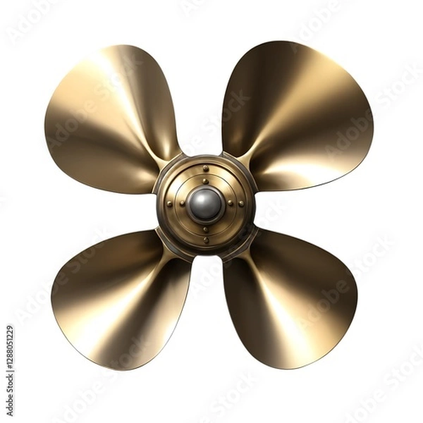 Obraz Ship propeller ai generated