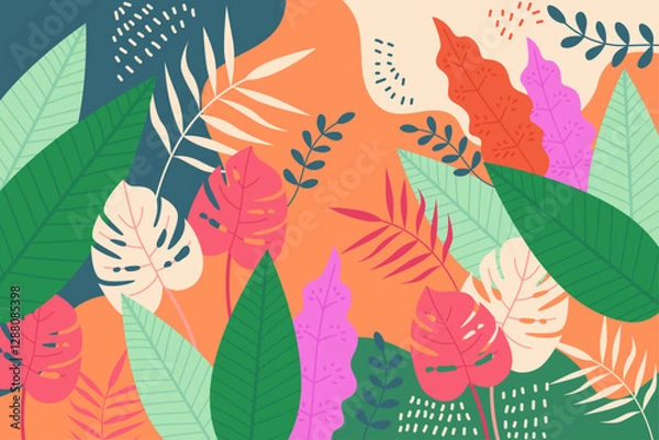 Obraz floral-background