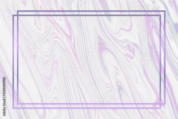Fototapeta Fluid golden rectangle frame vector 01