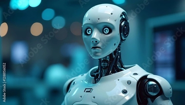 Fototapeta Robots work together