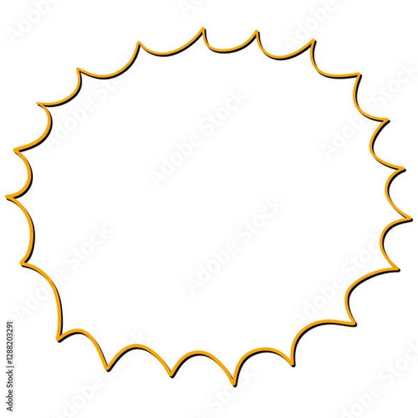 Obraz Text Balloon Illustration