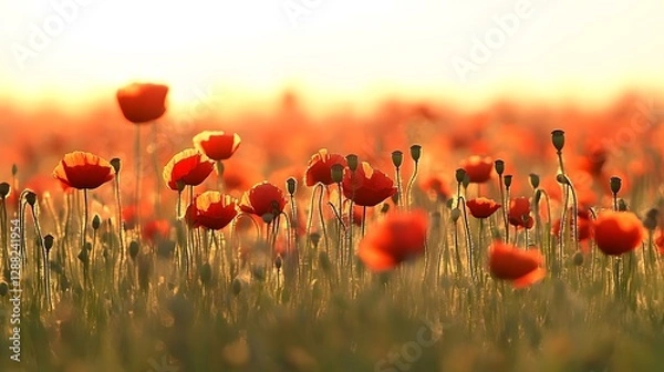 Obraz field of poppies
