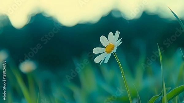 Obraz spring flowers in the grass