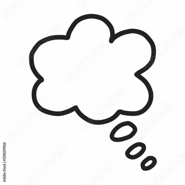 Fototapeta talking speech bubble illustration 