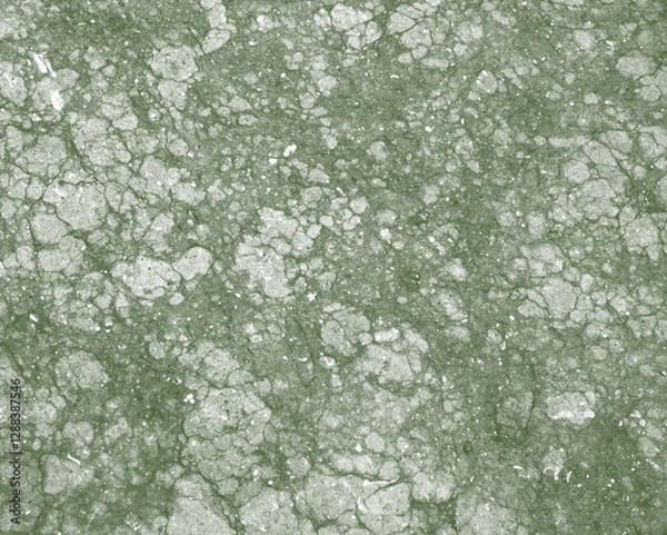 Obraz Abstract marble pattern with green shapes