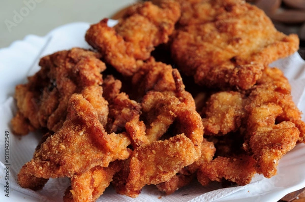 Obraz breaded chicken fillet