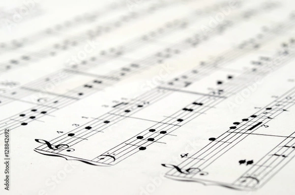 Obraz Tło nutowe