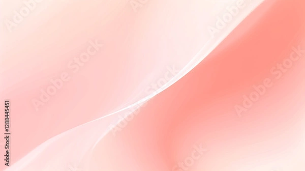 Fototapeta Vibrant Gradient Background – Pastel Red Light Pink Soft - Version 2
