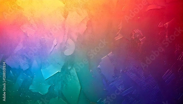 Fototapeta abstract colorful background with water drops