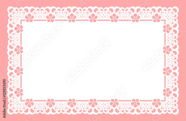 Fototapeta 梅のフレーム