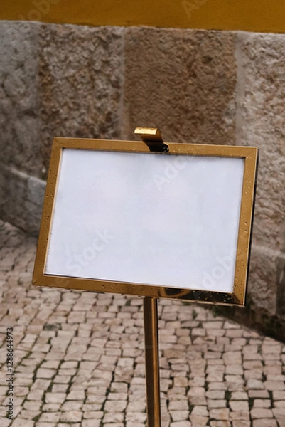 Fototapeta Outdoor menu