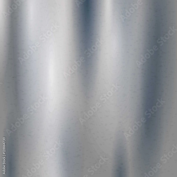 Obraz Silver texture fabric pattern. Light realistic, shiny, metallic