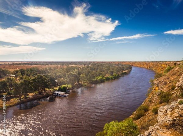 Obraz Murray River high cliffs view Australian landscape