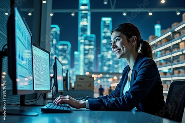 Obraz Supply Chain Transparency Revolution