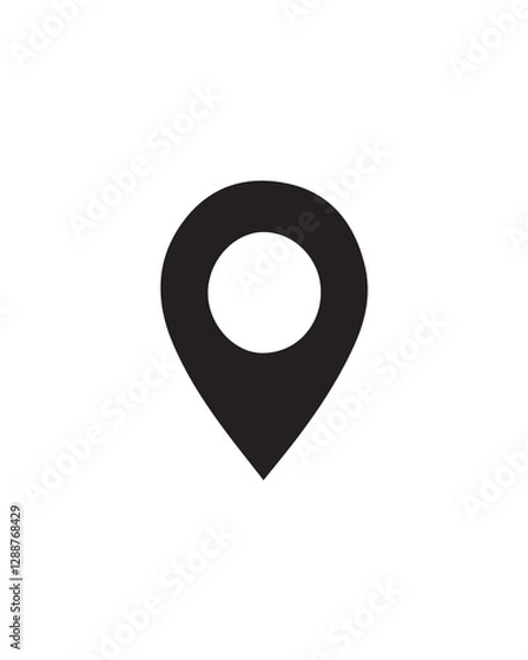 Obraz map pointer icon