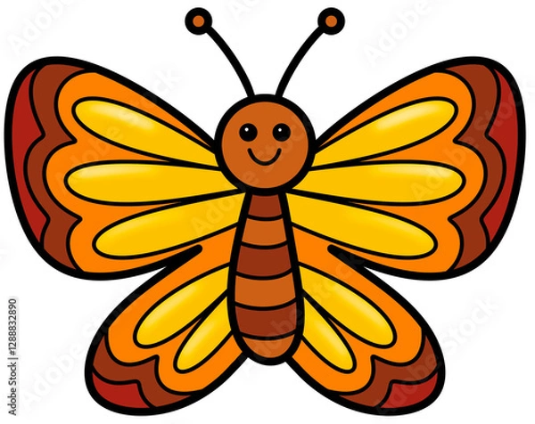 Obraz Colorful Butterfly 