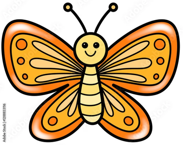 Obraz Colorful Butterfly 