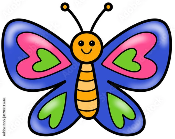 Obraz Colorful Butterfly 