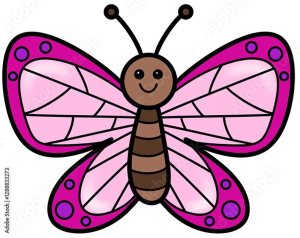 Obraz Colorful Butterfly 