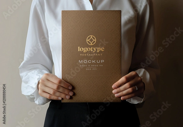 Obraz Restaurant Menu Branding Mockup