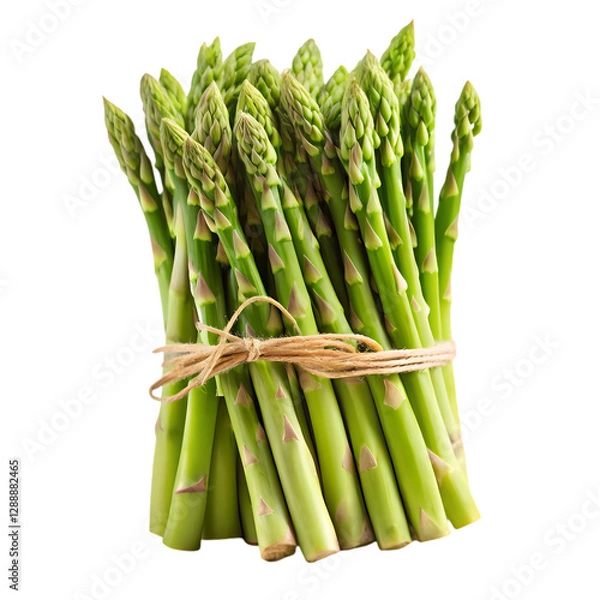Fototapeta Fresh Green Asparagus - Buy Online isolated on transparent background