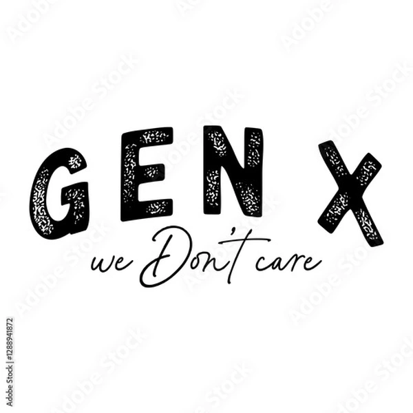 Obraz Generation X SVG