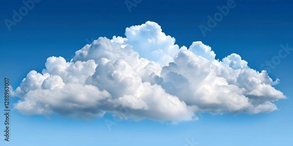 Obraz blue sky with clouds