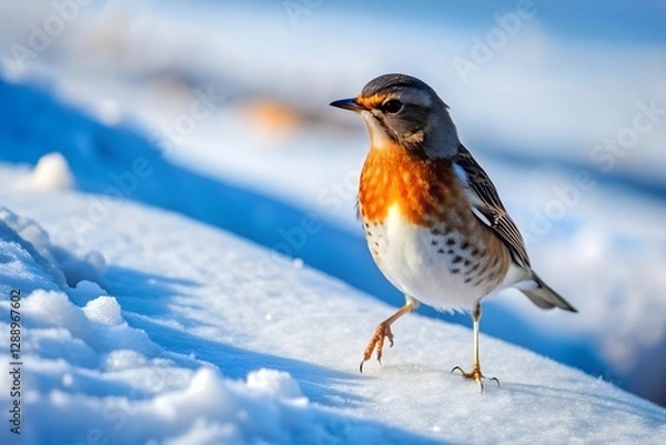 Obraz Redwing in the Snow