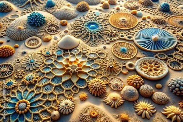 Obraz Abstract Sand Mandala