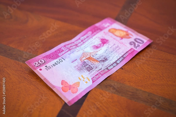 Obraz Двадцать рупий.