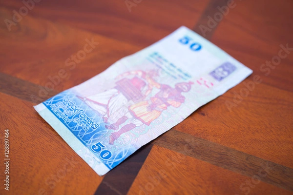 Obraz Пятьдесят рупий.